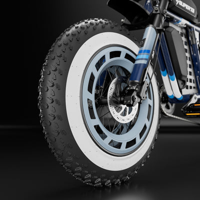 20 x 4.0" White Wall Off Road Fat Tire