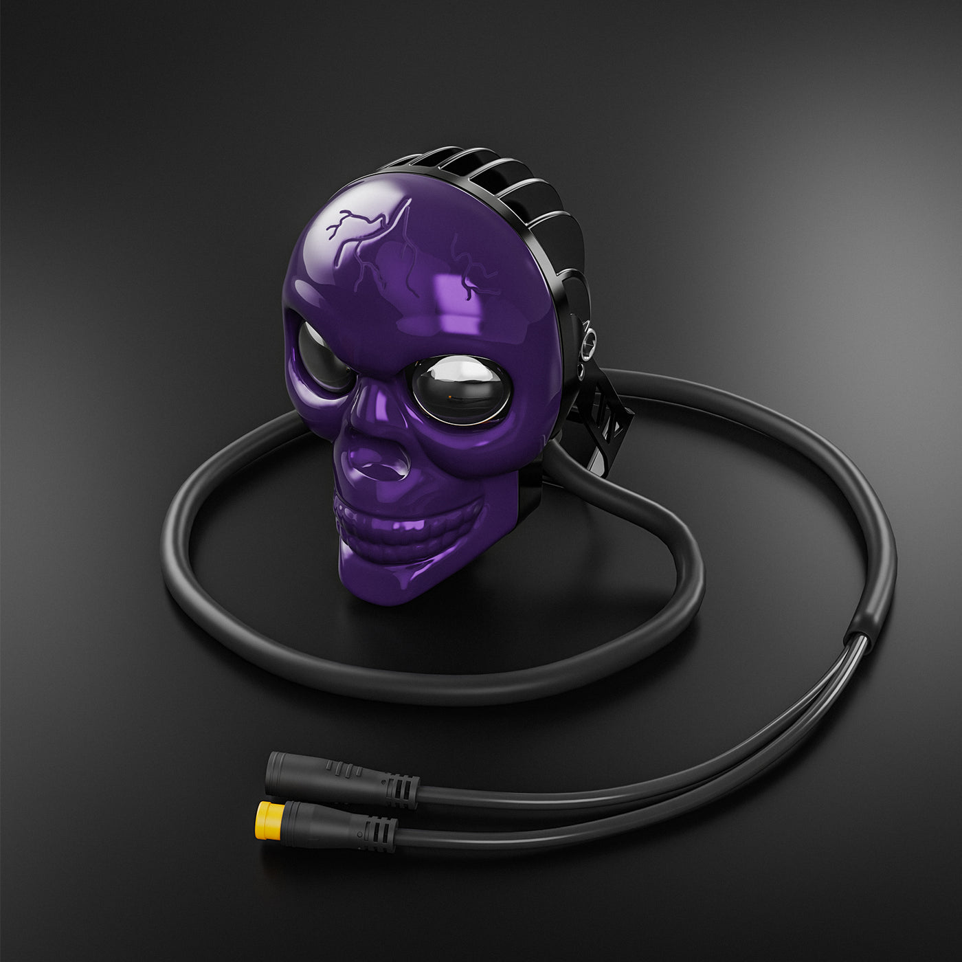 Skull Multi-Function Spotlight Headlight