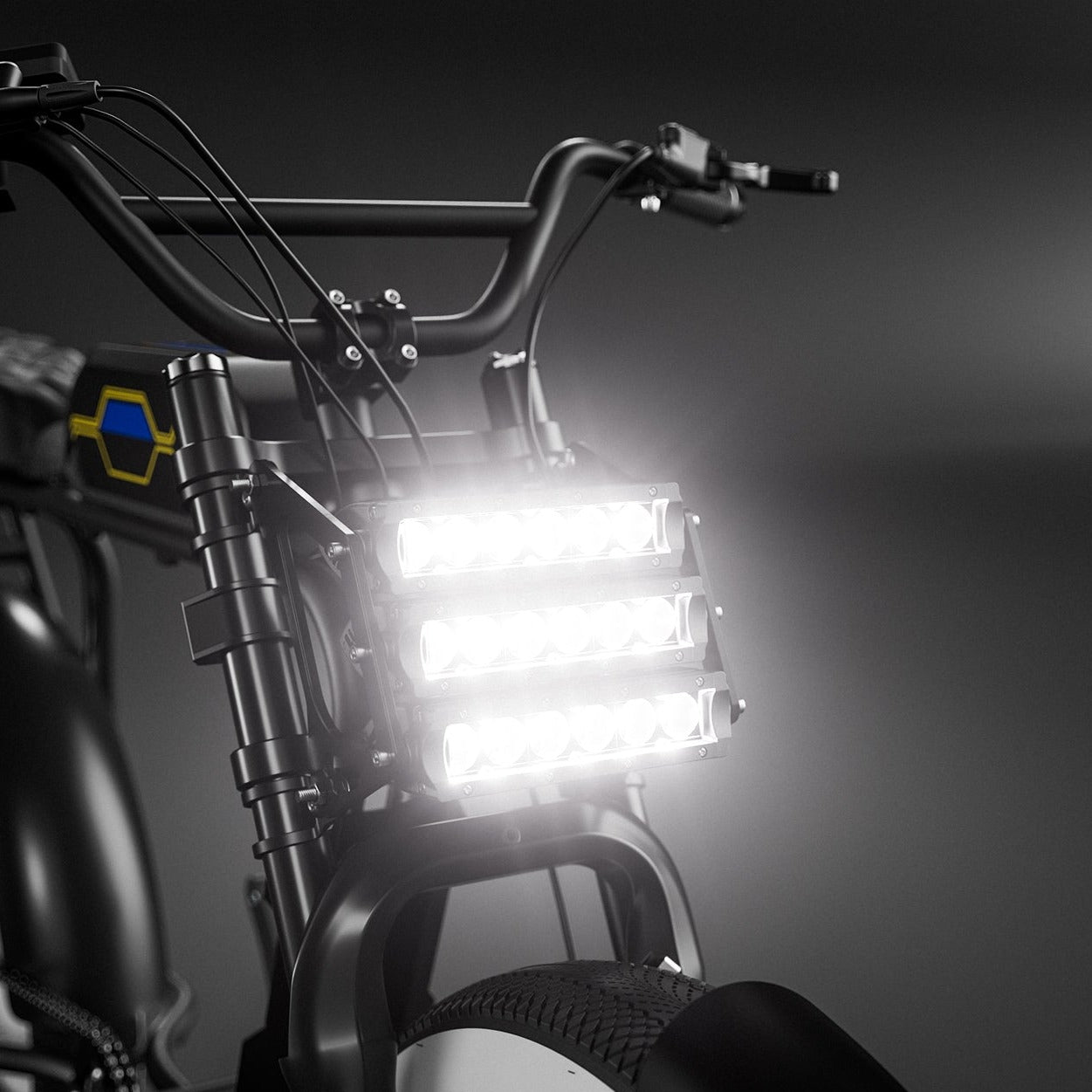 Kit 3 phares LED Riga pour Super73/Ariel Rider