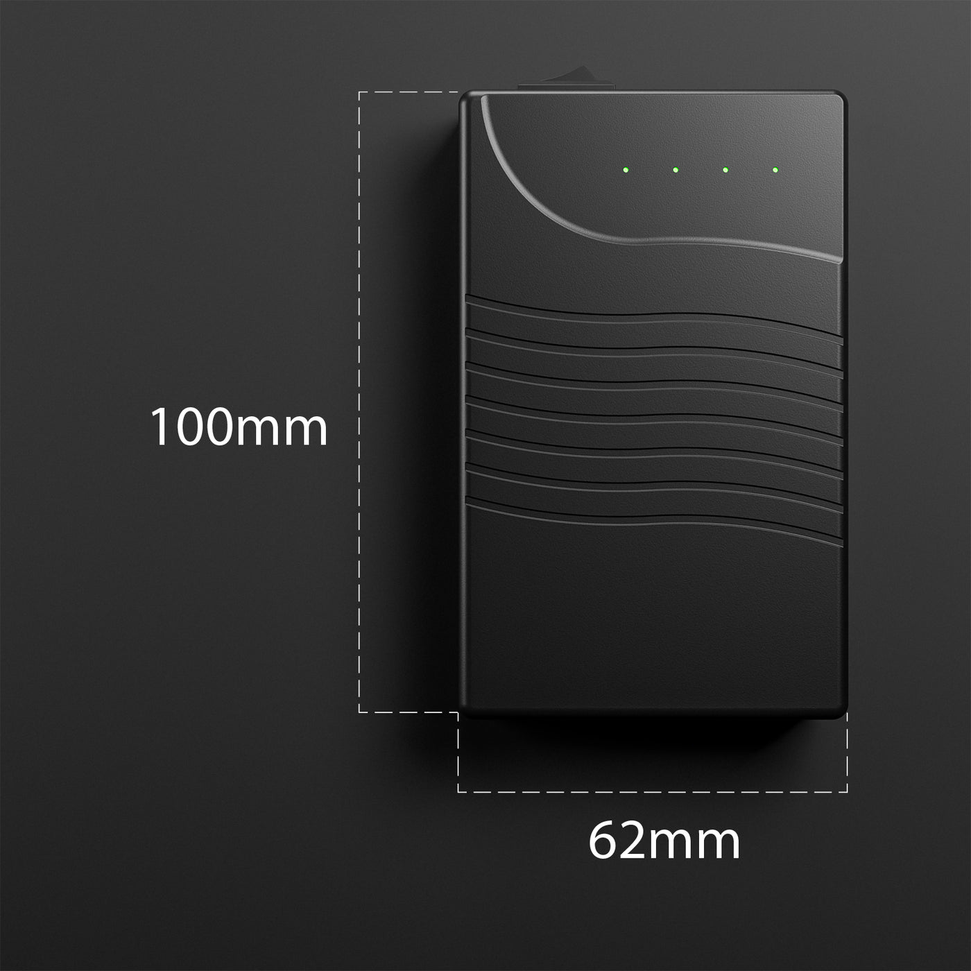 Batterie lithium-ion rechargeable 3000 mAh 12 V à deux sorties CC.