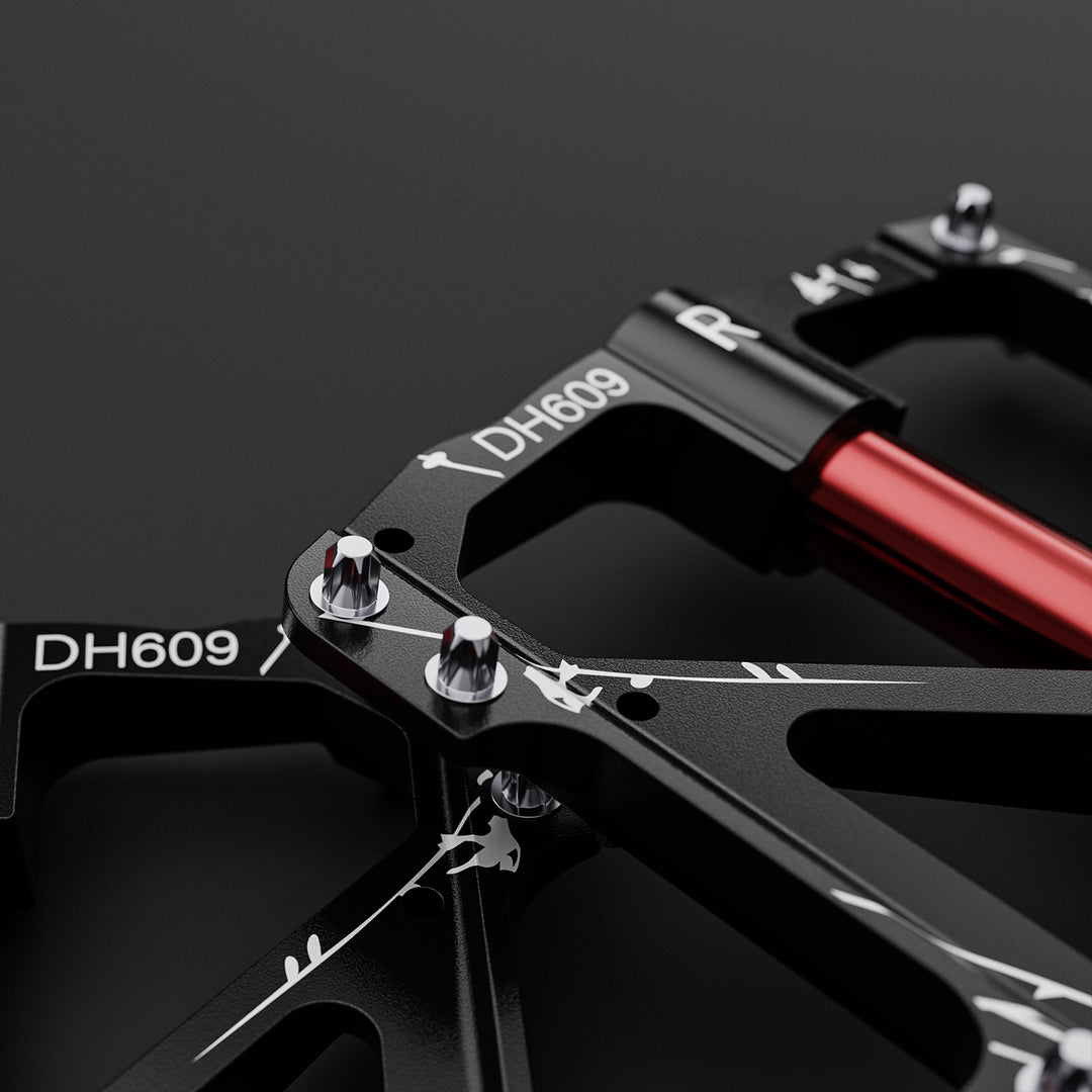 Triple Bearing CNC Pedals for Super73 – Aluminum Alloy 9/16