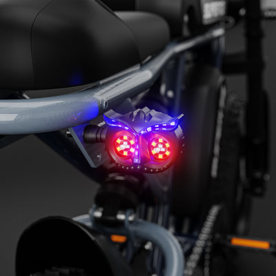 Halloween Edition Owl-Shaped LED Turn Signal Lights for Super73 Electric Bikes