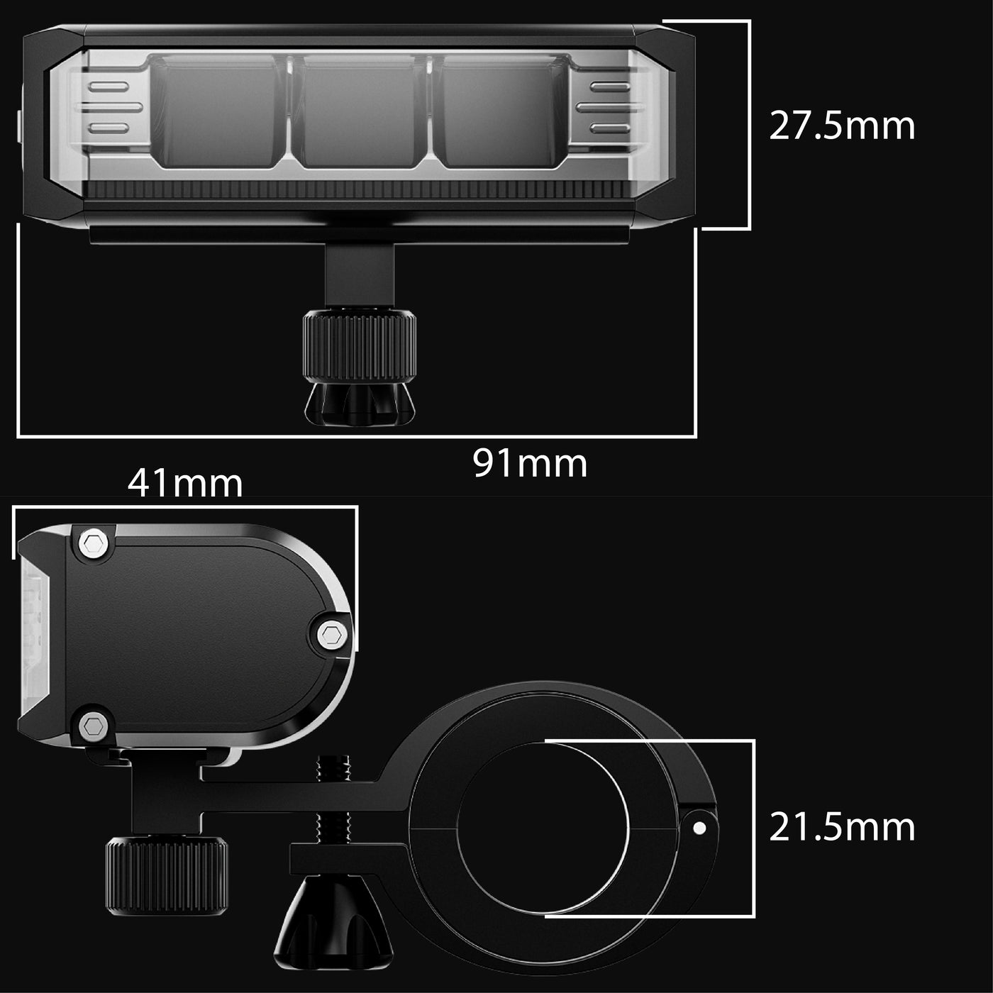 USB Rechargeable Bicycle Headlight for Super73 E-bike