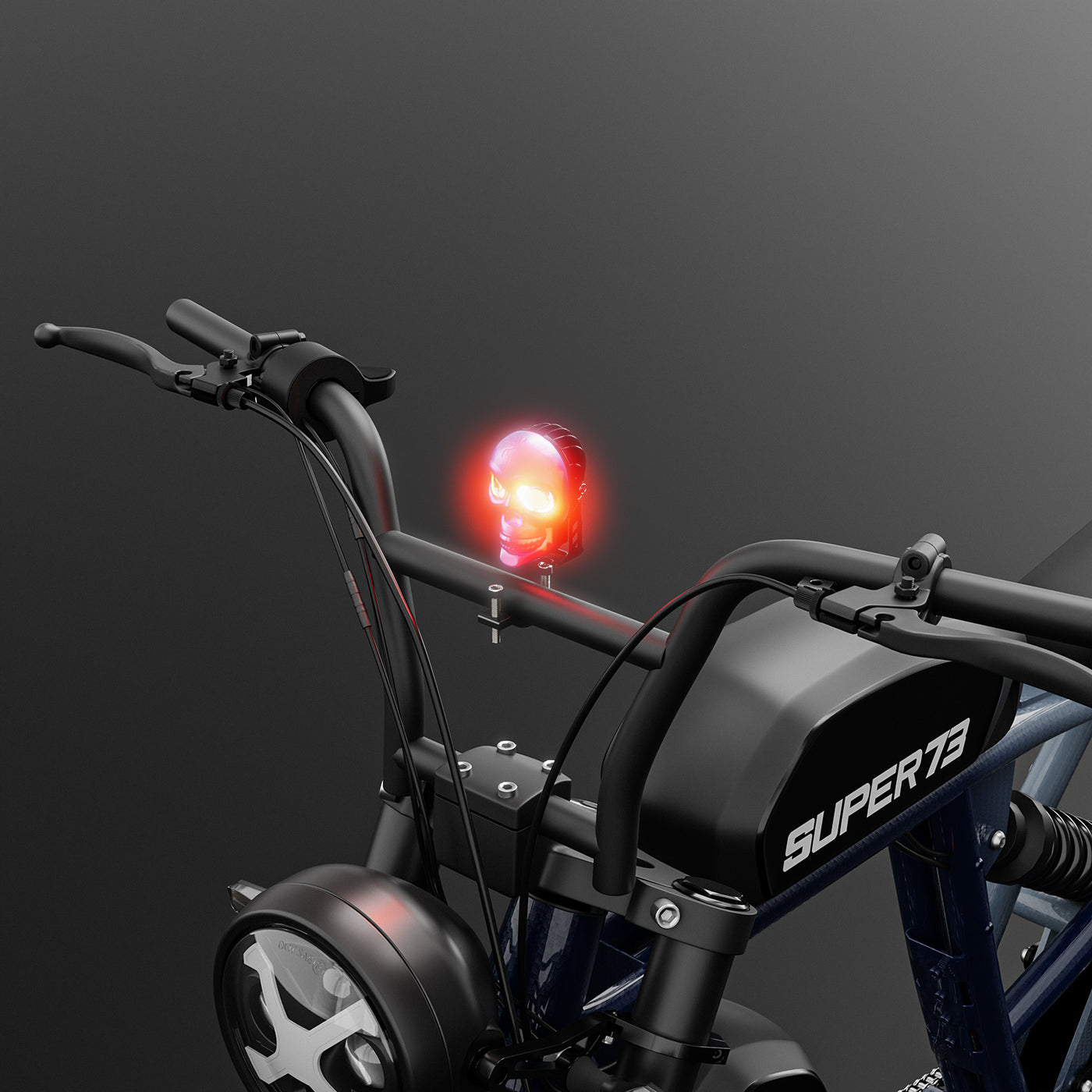 Skull Multi-Function Spotlight Headlight