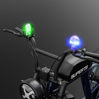 Skull Multi-Function Spotlight Headlight